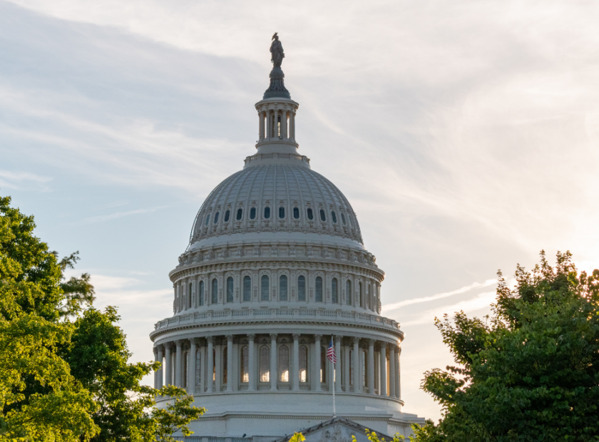 top of capitol building