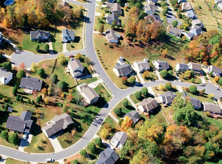 Neighborhood aerial