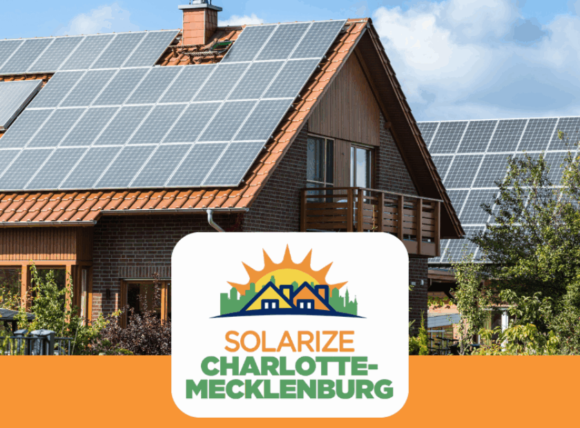 Solarize Charlotte-Mecklenburg Launch Event Flyer square image